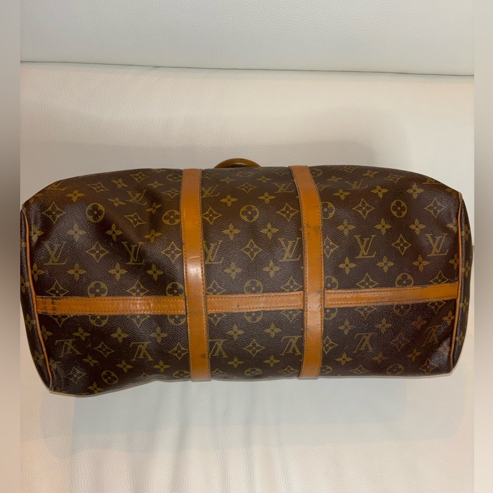 Authentic Louis Vuitton Keepall Bandoulière 45 Monogram Canvas Duffle Bag Travel - Picture 6 of 13